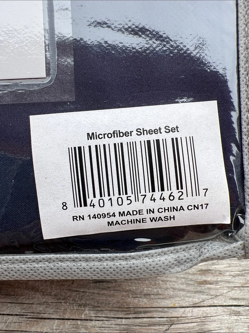 King Sheet Set - Navy Blue Microfiber